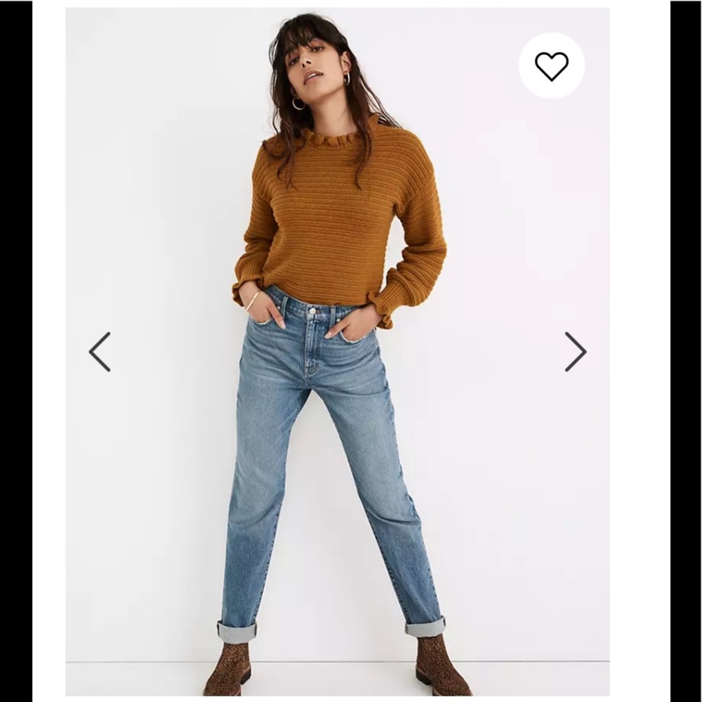 Madewell The High Rise Slim Boyfriend Jeans Sz 24